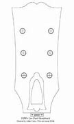 Image result for Gibson Les Paul Headstock Template