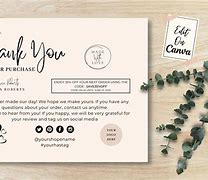Image result for Small Business Thank You Card Handwritten