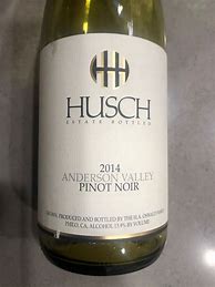 Image result for Husch Pinot Noir Anderson Valley
