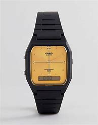Image result for Casio Gold Face Watch