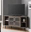 Image result for TV Stand with Glass Doors