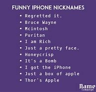 Image result for Fun Phone Names