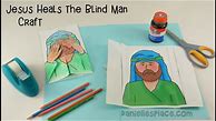 Image result for Jesus Heals Blind Man Activities