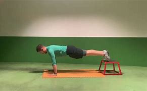 Image result for Feet Elevated Push UPS
