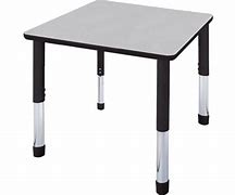 Image result for Adjustable Height Square Table