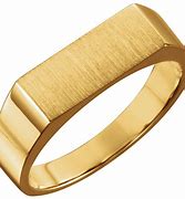 Image result for Men's Solid Gold Signet Rings