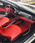 Image result for White Car with Red Interior