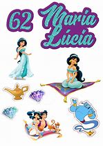 Image result for Princess Jasmine Birthday Card