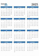 Image result for Next Year Calendar 2025