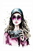 Image result for Camera Cartoon with a Face