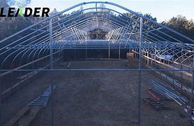Image result for Galvanized Steel Greenhouse Frame