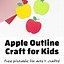 Image result for Apple Cut Out Printable