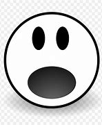 Image result for Surprised Emoji Black and White