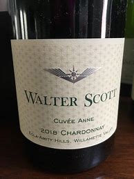 Image result for Walter Scott Chardonnay Cuvee Anne