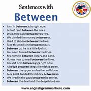Image result for Between Example
