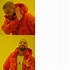 Image result for Drake Meme Clean