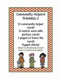 Image result for Community Helpers Printables