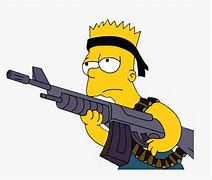 Image result for Bart Simpson Supreme Gun