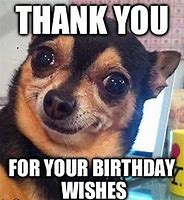 Image result for Thank You Birthday Meme