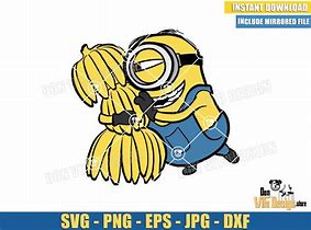 Image result for Minion Banana SVG