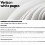 Image result for Verizon White Pages
