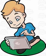 Image result for Playing On Tablet Clip Art