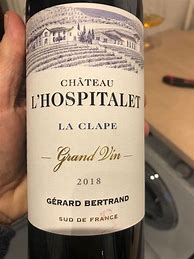 Image result for Gerard Bertrand Coteaux Languedoc Clape l'Hospitalet Reserve Blanc