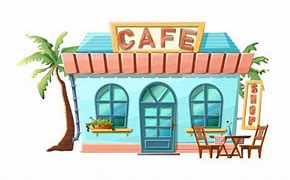 Image result for Cafe Shop Cartoon