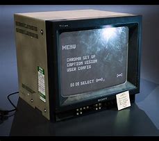 Image result for Large Apple CRT Monitor Sony