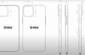 Image result for iPhone 13 Mini Size Comparison