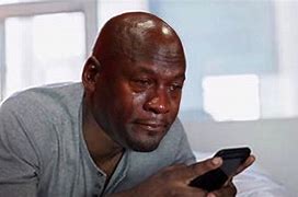 Image result for Crying Tears onto the Phone Meme