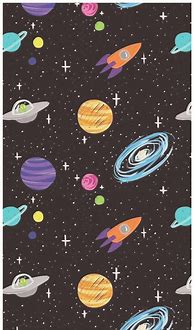 Image result for Cute Space-Themed Wallpaper