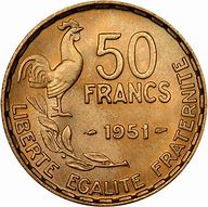 Image result for French Franc Coins Value