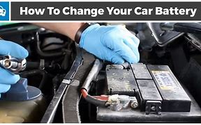 Image result for How to Remove Replace a Car Battery