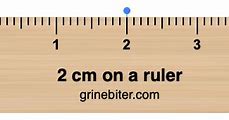 Image result for How Large Is 2 Cm