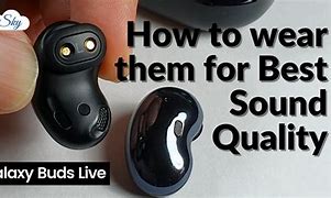 Image result for Samsung Galaxy Buds Live How to Use