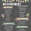 Image result for Baking Ingredients Conversion Chart