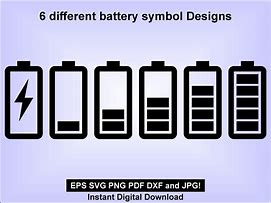 Image result for Battery Icon DXF