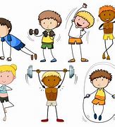 Image result for Exercise Cartoon Drawing