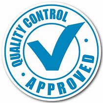 Image result for Quality Control Label Signed