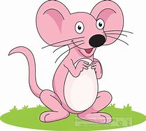 Image result for Pink Mouse Cartoon