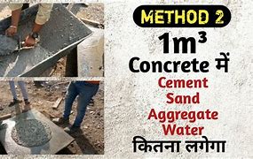 Image result for 1 Cubic Meter Concrete Mix