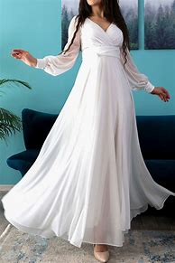 Image result for chiffon wedding dresses