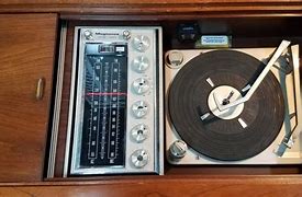 Image result for Vintage Magnavox Stereo Console Record Player