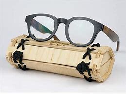 Image result for Bamboo Wood Sunglasses Case