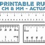 Image result for A4 Printable Rulers