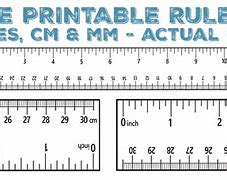 Image result for Ruler with cm and Inch