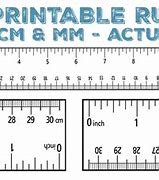 Image result for Metric Ruler Actual Size Centimeter
