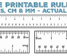 Image result for Millimeter Ruler Template