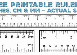 Image result for Ruler with CM